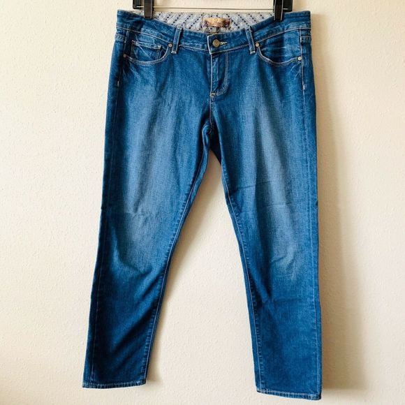 Paige Roxbury Denim Ankle Length Stretch Jeans - Picture 2 of 5